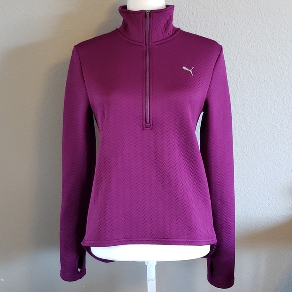 Puma Warm Cell 3/4 Zip Sweatshirt - Picture 2 of 7